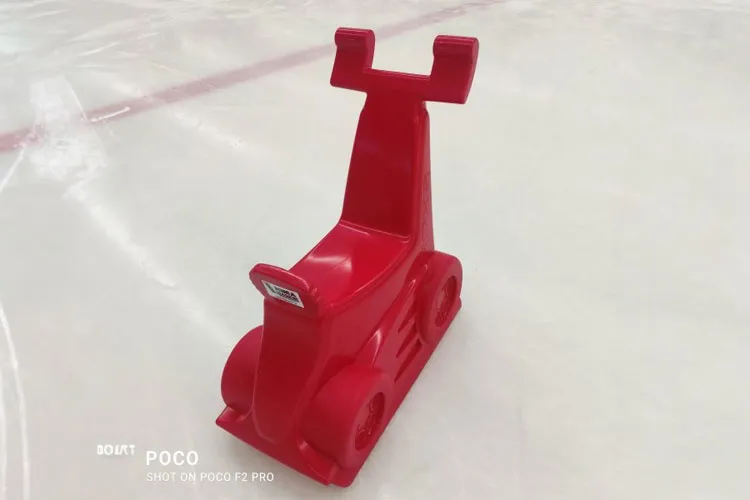 Sportbilen skridskostöd
